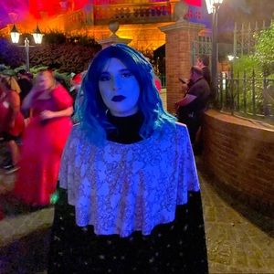 🔮Leota Disney Haunted Mansion Madame Leota Cosplay Dress/Cloak🔮 Custom